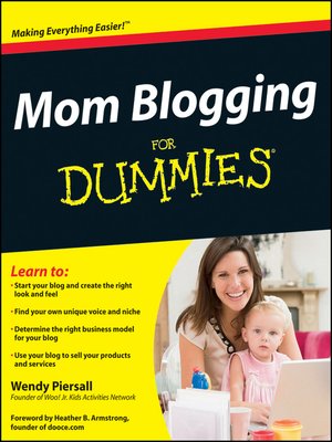 cover image of Mom Blogging For Dummies